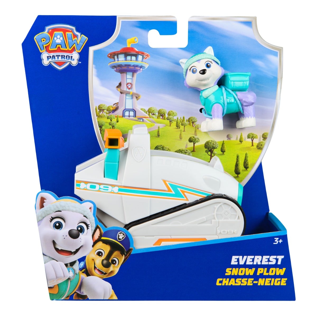 Paw Patrol Snow Plow cu Everest | Masinuta