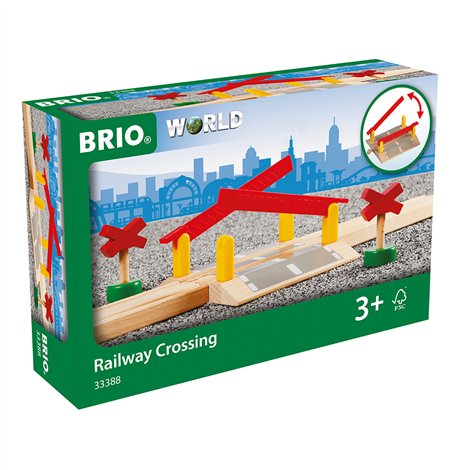 BRIO Barieră Cale Ferată Trenulete