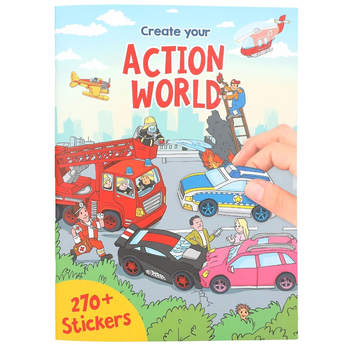 Carte Stickere Depesche Action World - Creativitate