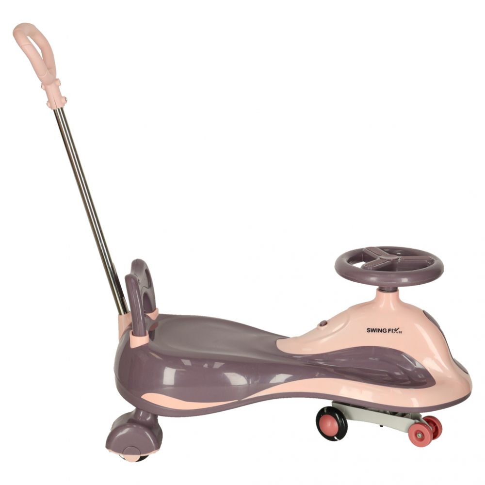 PlasmaCar Ikonka SwingFix S2 Pink cu siguranță maximă - imagine 3
