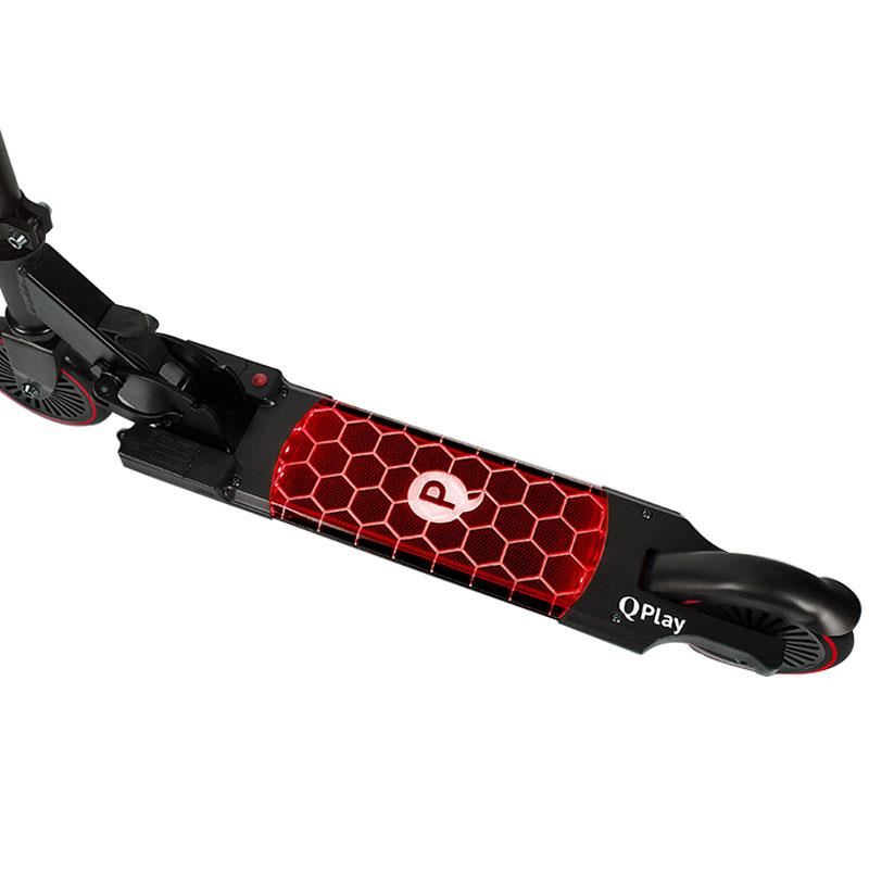 Trotineta Qplay Honeycomb cu LED - Plimbări sigure - imagine 2