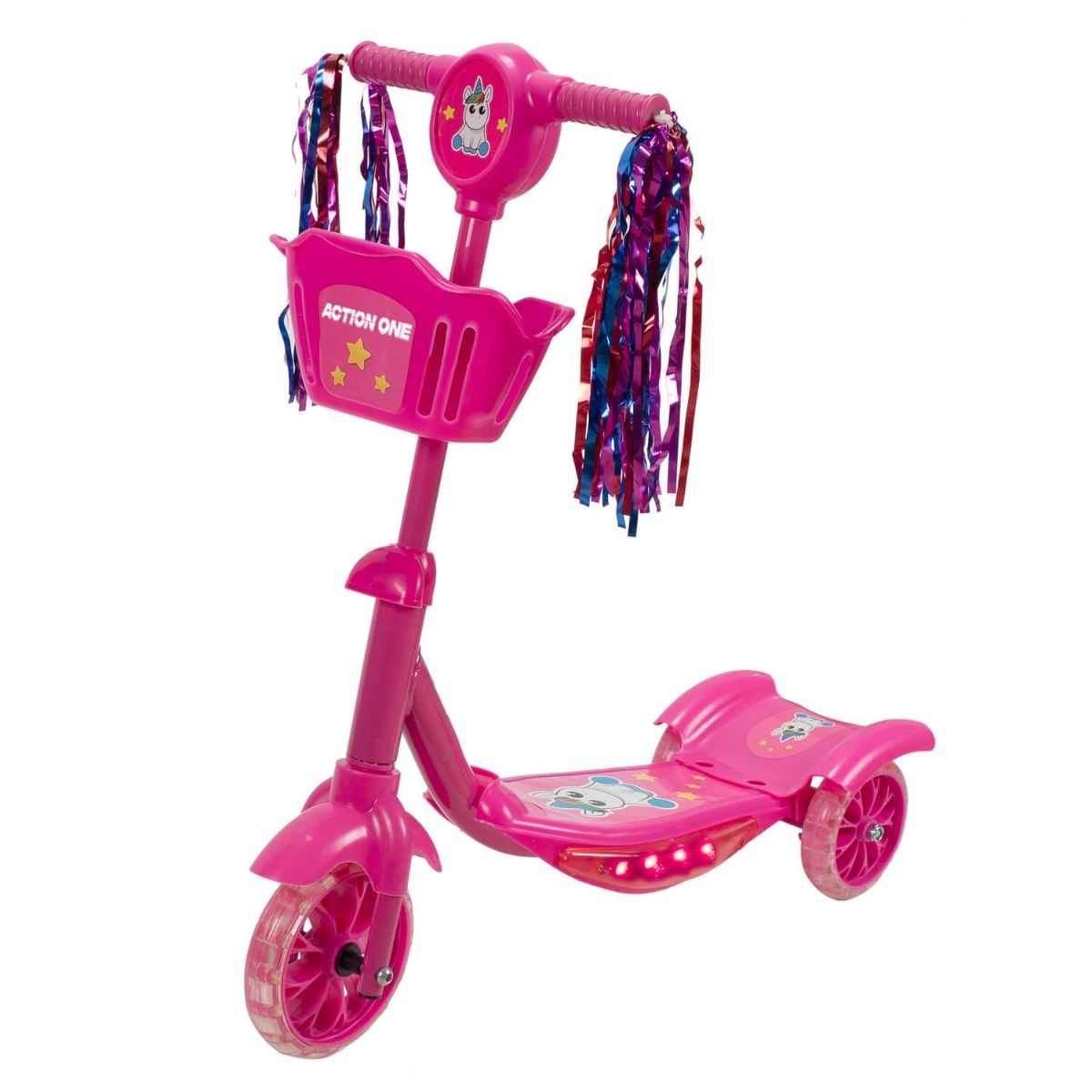 Trotineta Kiddy II Unicorn Action One