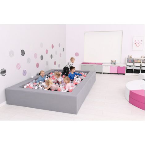 Piscina Bile Roz Moje Bambino 2x3m - Sigură și Confortabilă - imagine 7
