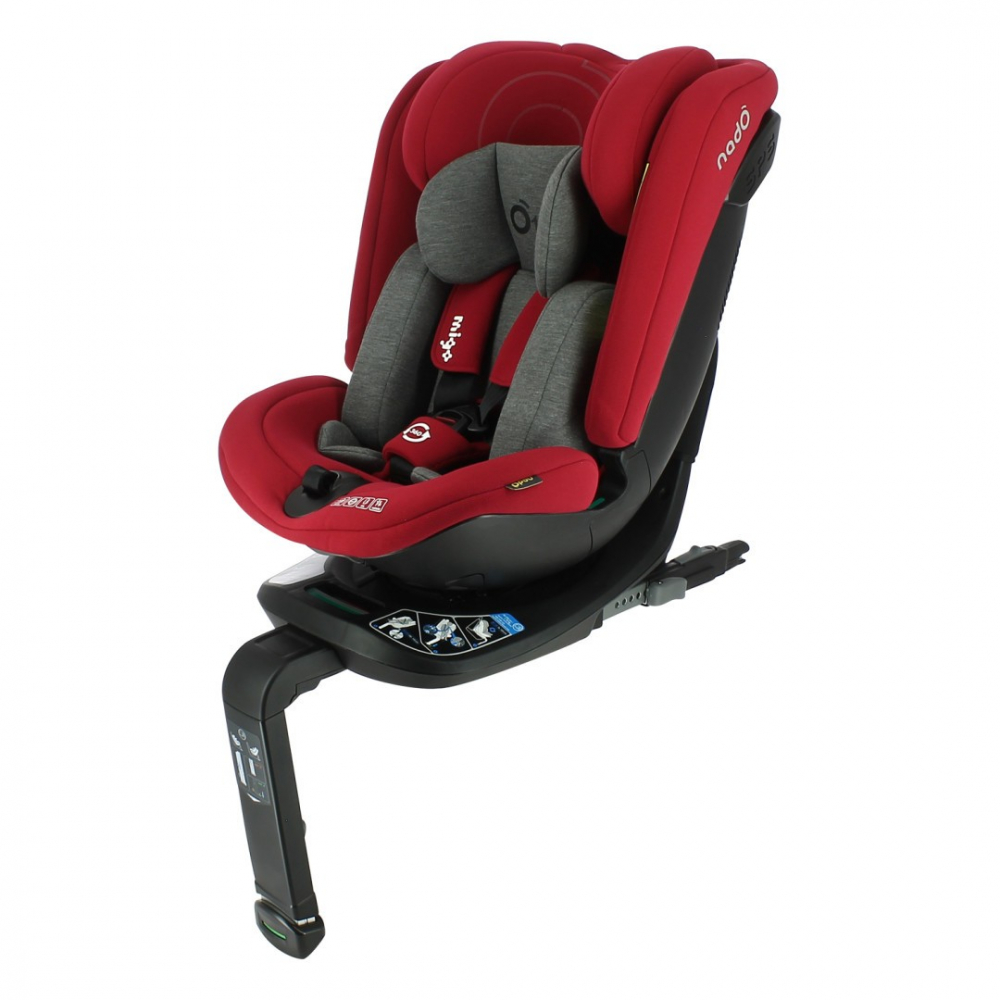 Scaun Auto Nado O12 i-Size 40-145 cm, Red Stone