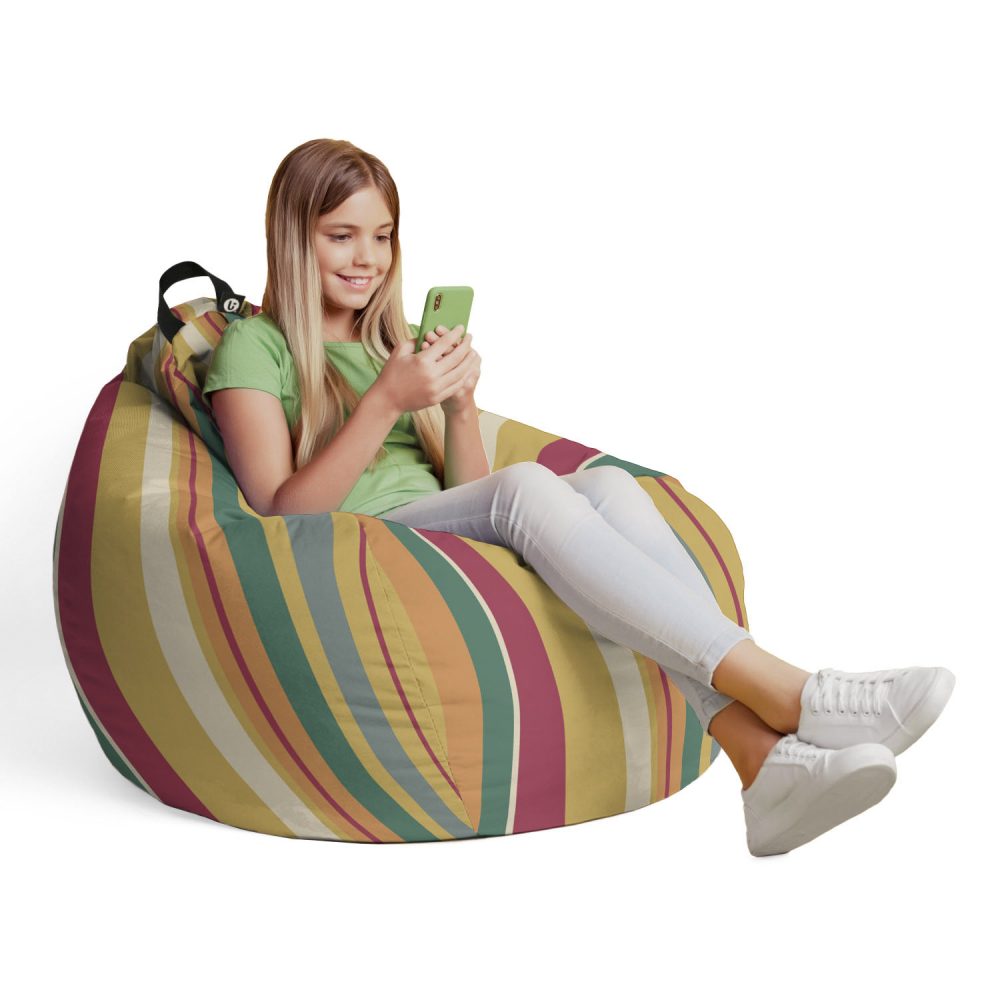 Husa Bean Bag Para L Malibu Sunset - Updeco - imagine 4