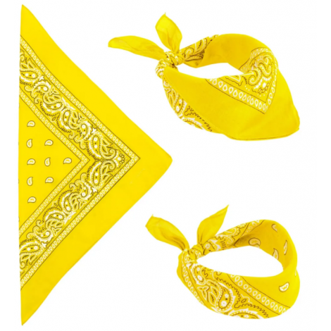 Bandana Galbena Widmann, 100% Bumbac | Carnaval
