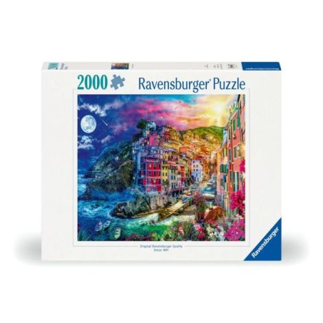 Puzzle Ravensburger Cinque Terre 2000 piese - imagine 2