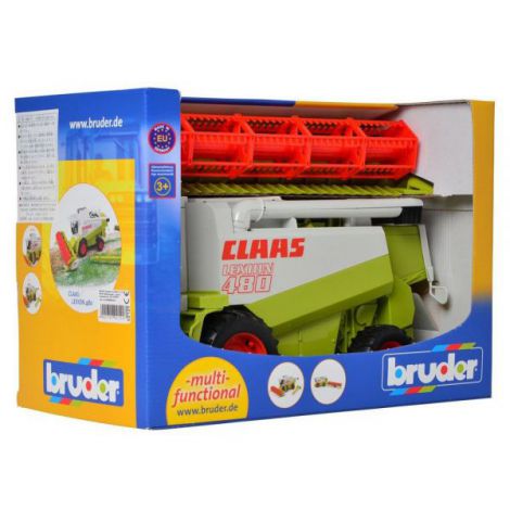 Bruder Combina Agricola Claas Lexion 480, Rosu - imagine 5