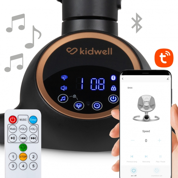 Leagan Electric Kidwell 2in1 Black Gold - imagine 2