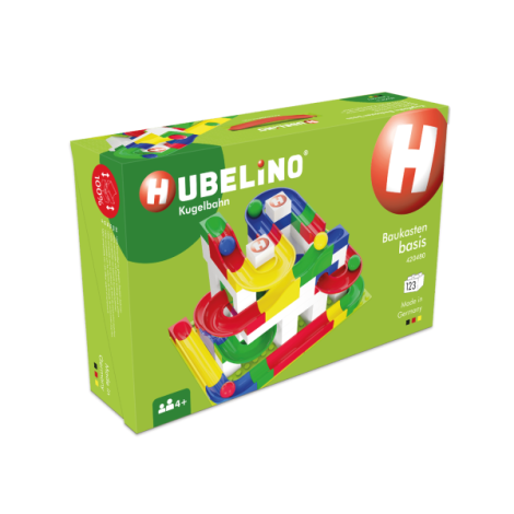 Jucărie Construcție Hubelino Marble Run 123 piese - imagine 5