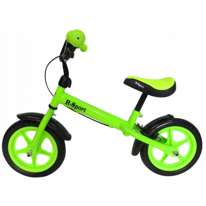 Bicicleta fara pedale R-Sport R9 Verde, 3-6 Ani