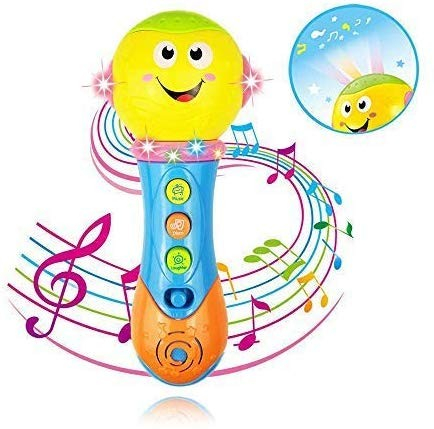 Baby Mic Krista - Microfon cu proiectii si melodii