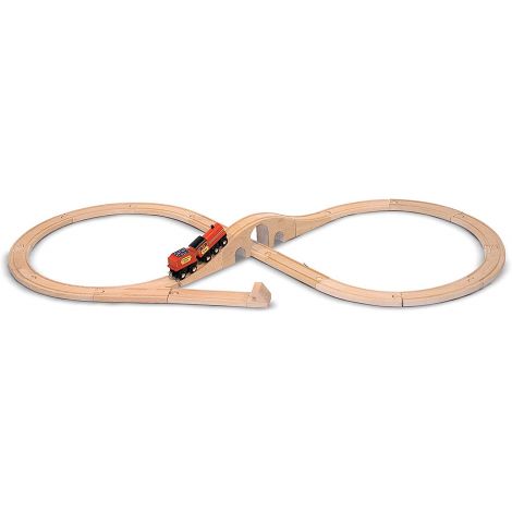 Set Trenulet Lemn Melissa&Doug 22 Piese - imagine 4