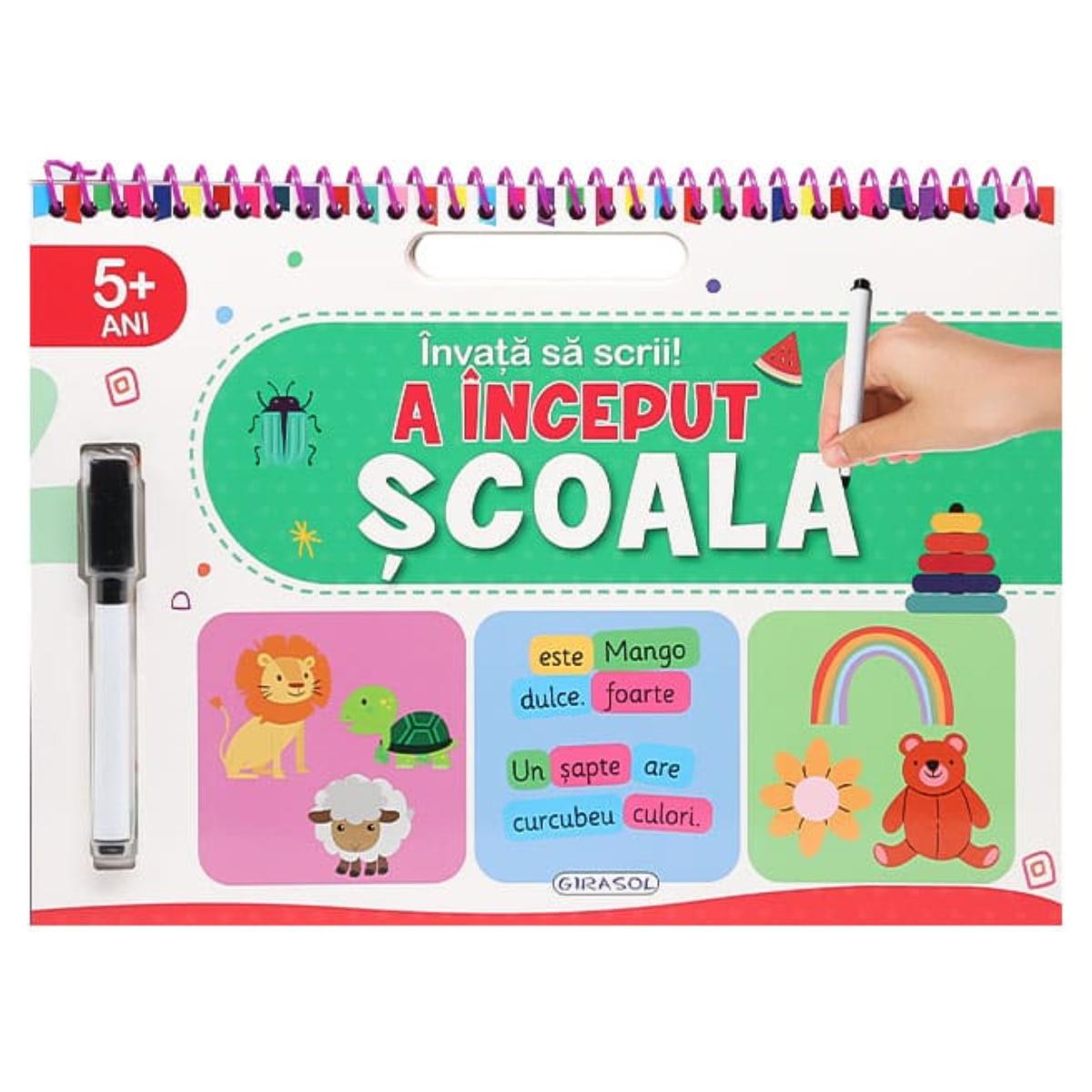 Învață să scrii! Ghid Girasol pentru școală