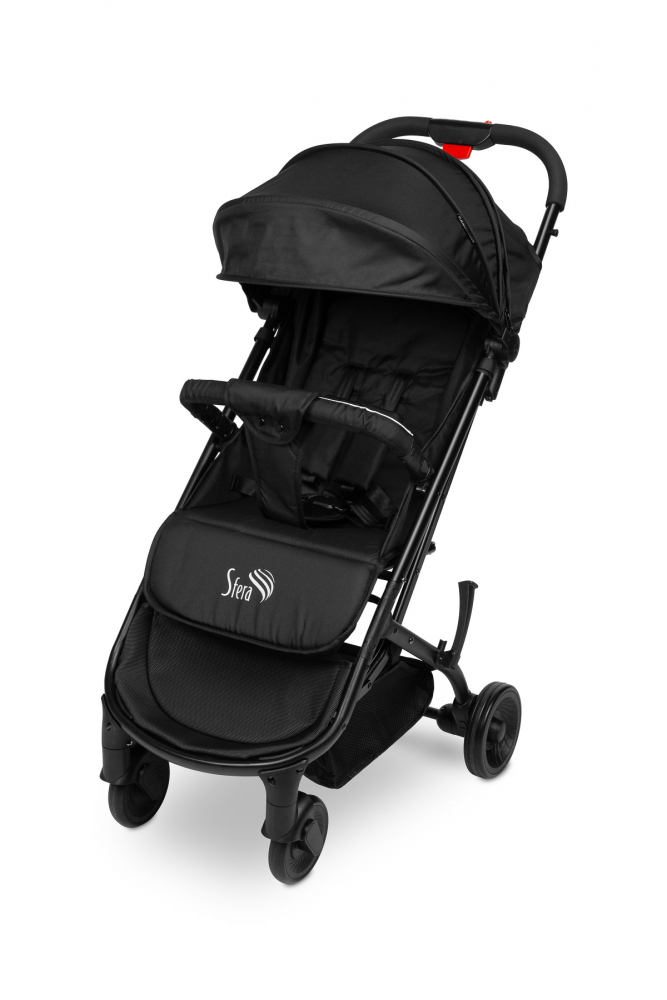 Caretero Sfera Black - Carucior compact pentru calatorii - imagine 6