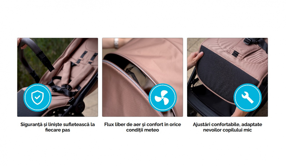 Kidnort Snougle Black - Autofold Pliabil