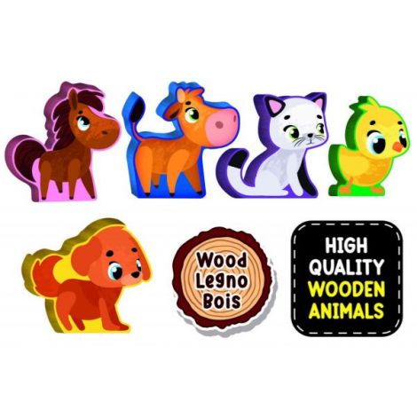 Lisciani Joc Montessori Animalute 27 Piese - imagine 3