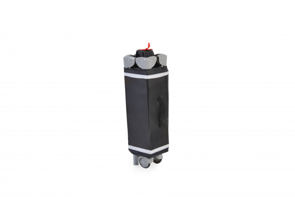 Pătuț Cangaroo SkyGlow Black 2in1 Pliabil - imagine 10