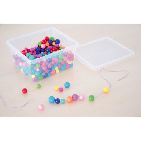 Cutie transparentă 2L Moje Bambino | Organizare școală - imagine 5