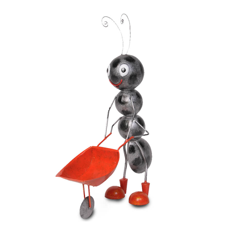 Decoratiune Furnica Metalica Gradina 51cm - imagine 2