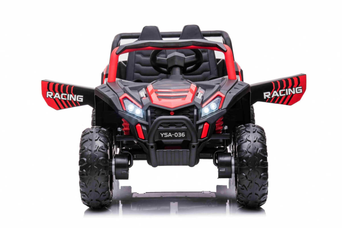 Masinuta Electrica UTV 2000 Rosu - Autokids.ro - imagine 3