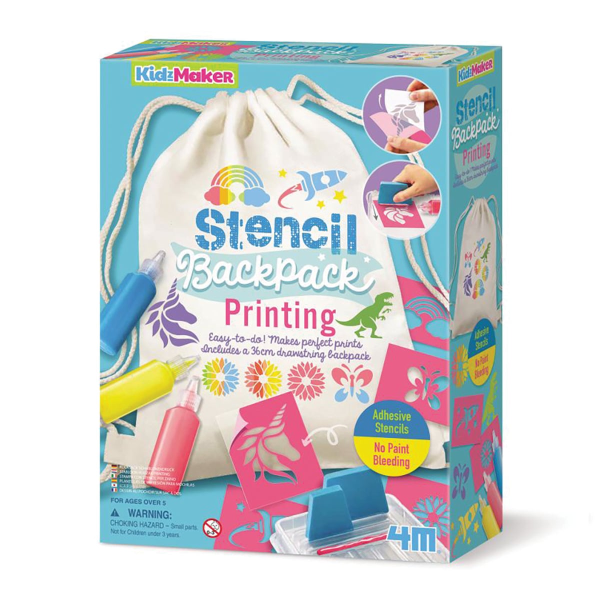 Set imprimare textil 4M cu rucsac