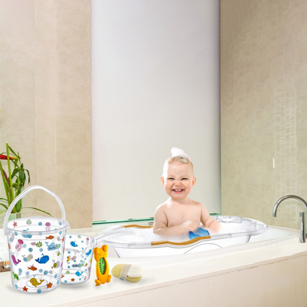 Set Cadită Baie Babyjem 6 Piese Complect