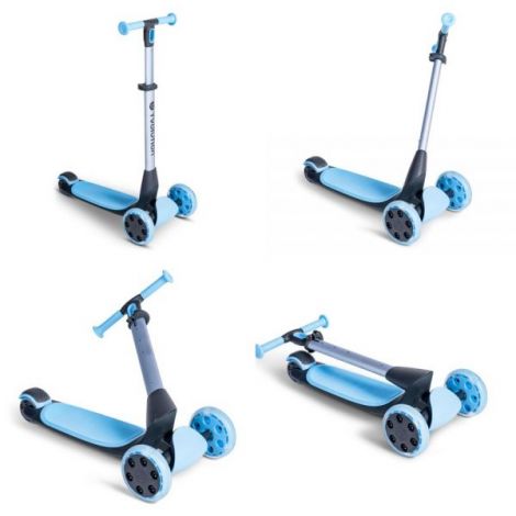 Yvolution Y Glider Nua - Trotineta 3 Roti LED - imagine 2