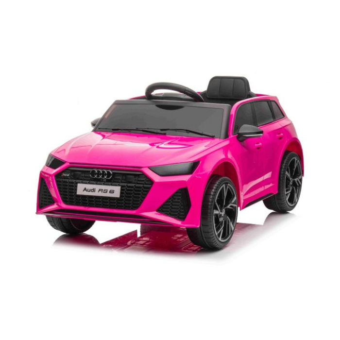 Mașinuță Electrică Audi RS6 12V Roz - Autokids