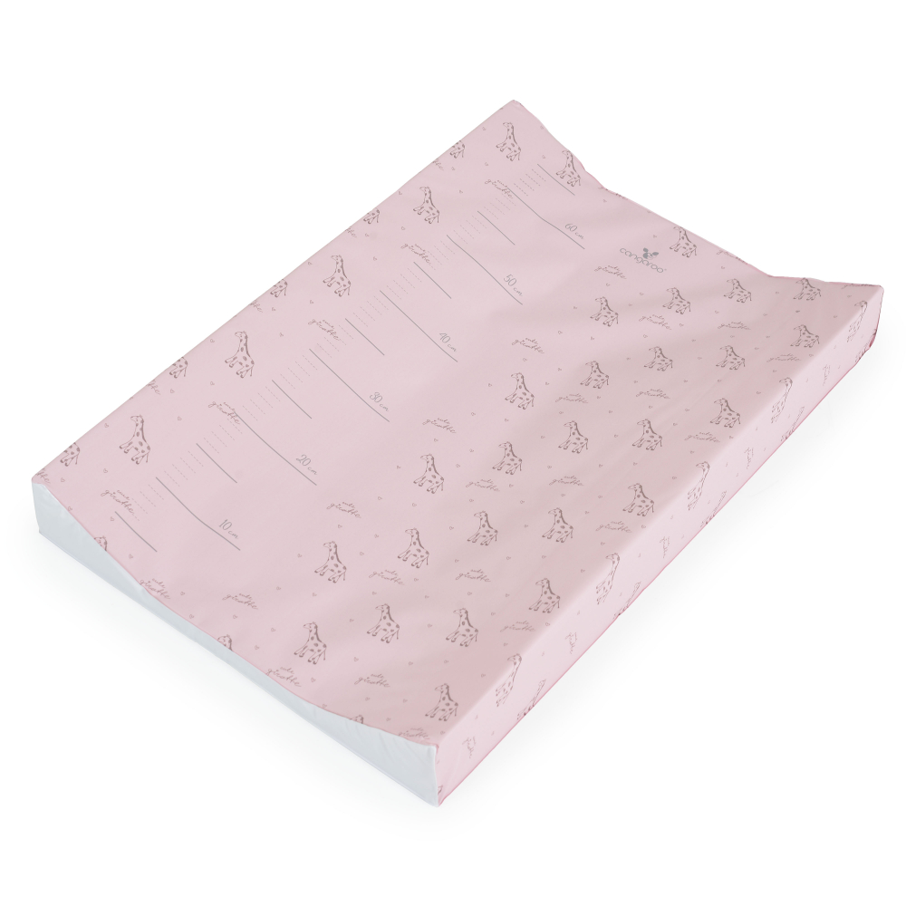 Saltea infasat Cangaroo Pink Giraffe 44x67 cm - imagine 2
