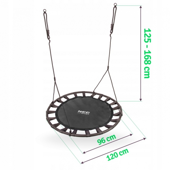Leagan tip cuib XXL Neo-Sport 150kg - imagine 6