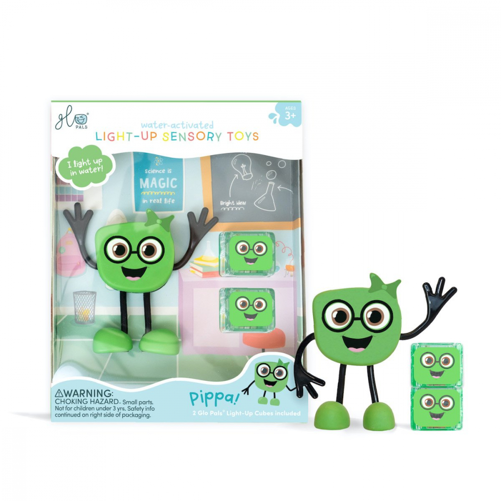 Glo Pal Pippa: Jucarie Senzoriala de Baie Verde - imagine 8