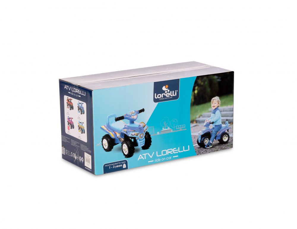ATV Lorelli Red fără pedale, cu lumini și muzică