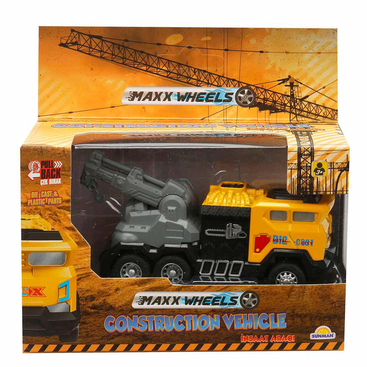 Vehicul Constructie Macara Maxx Wheels