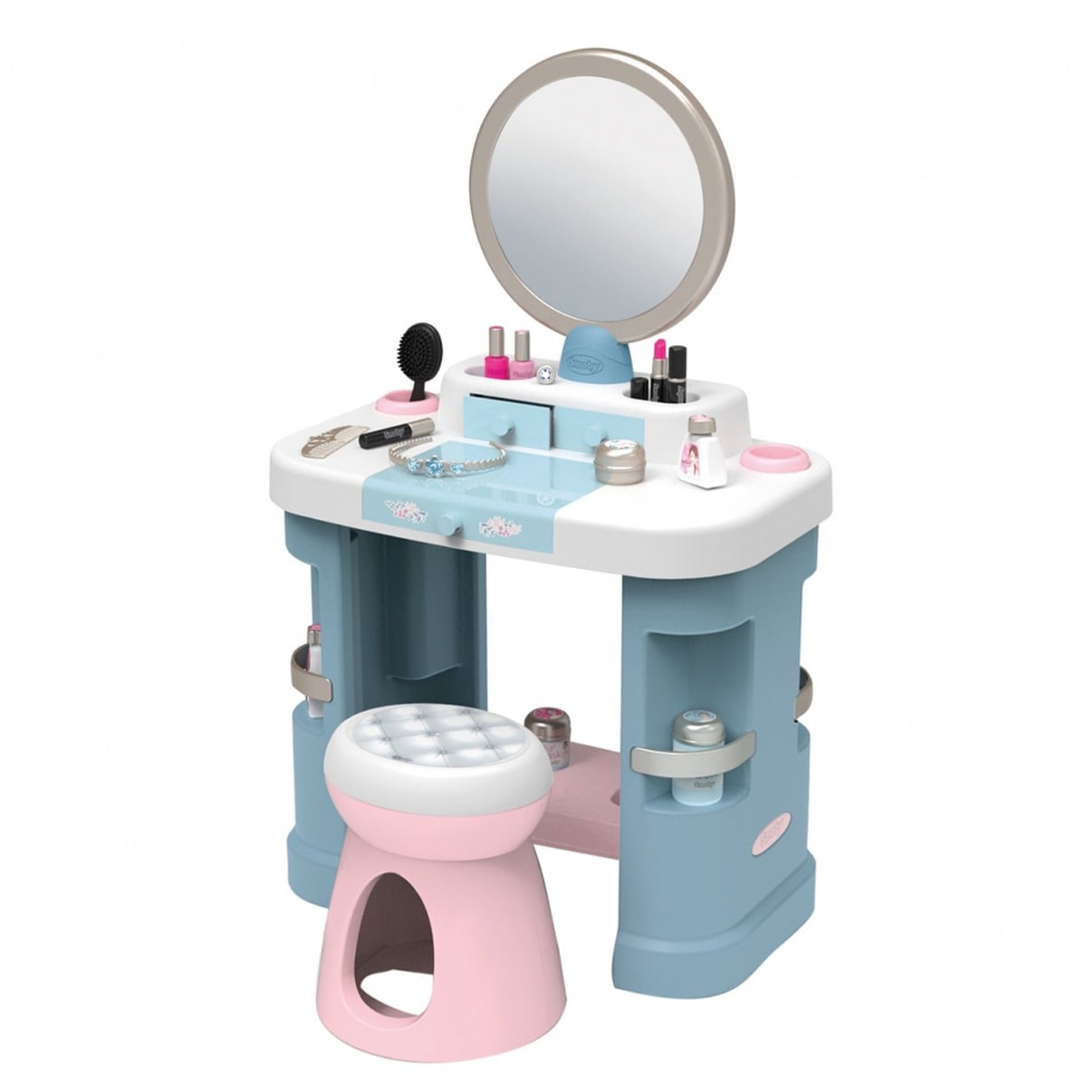 Masuta Machiaj Smoby My Beauty, 15 Accesorii