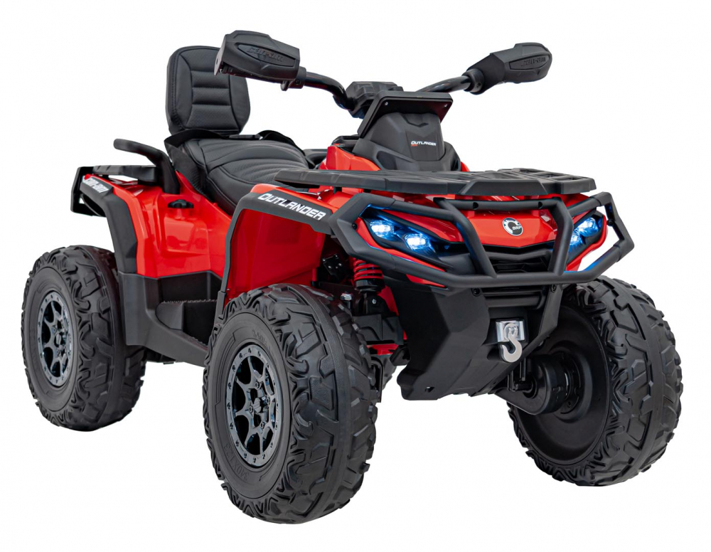 ATV Electric Can-Am Outlander 4x4 Red - Ramiz - imagine 9