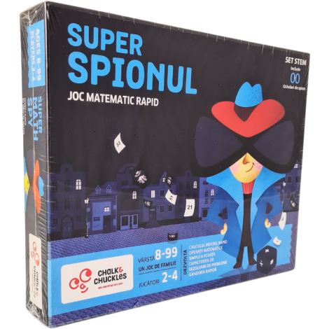 Joc Matematic Super Spionul | Chalk and Chuckles