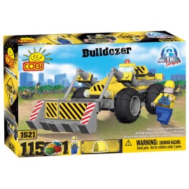 Buldozer Cobi 1621 - 115 Piese, Constructii