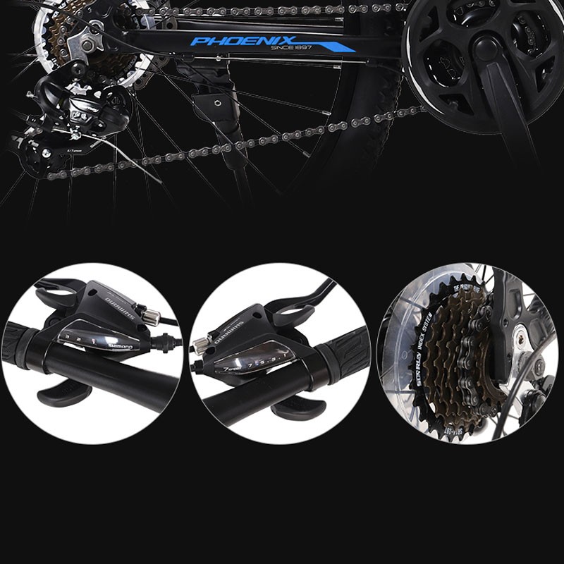 Phoenix MTB 26" 21V Shimano Frâne Disc - imagine 7