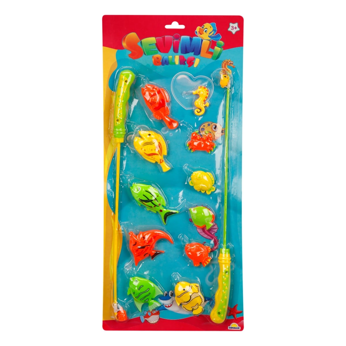 Set 2 undite pescuit Sevimli cu accesorii