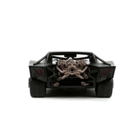 Jada Batmobile 1:24 Metal, Usi și Figurină - imagine 5