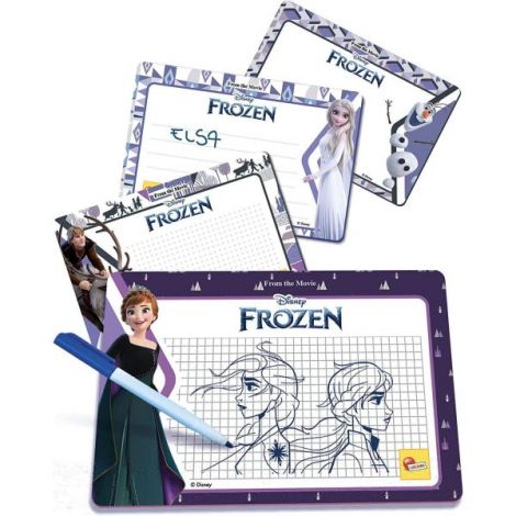 Set Desen Frozen Lisciani Portabil Creativ - imagine 3