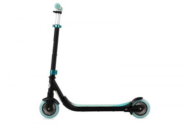 Trotineta QKids Bro Green, Pliabila, Ghidon Reglabil