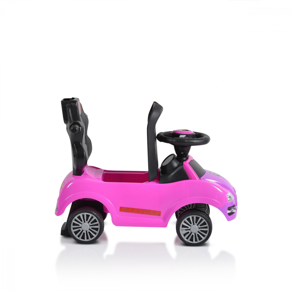 Moni Rider 2in1 Pink - Masinuta cu maner parental - imagine 10