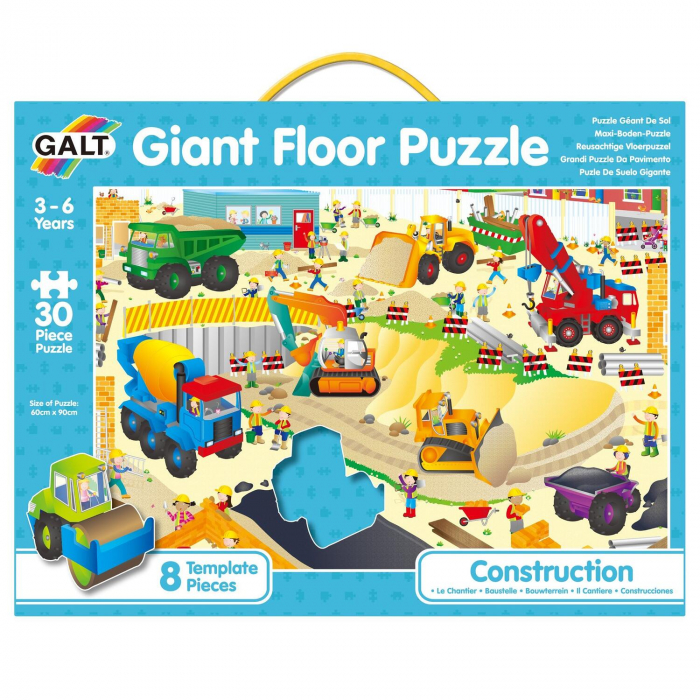 Puzzle Podea Santierul Galt 30 piese