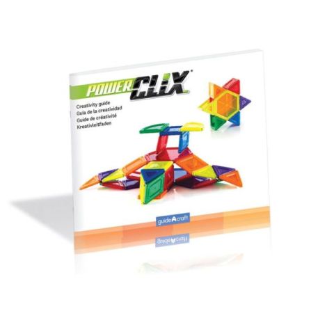 PowerClix Solids 44 piese Guidecraft STEM - imagine 8
