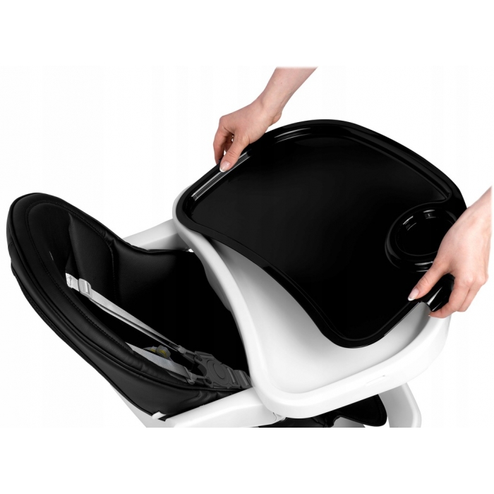 Scaun 3-în-1 Ricokids Tugo Negru cu Roti - imagine 4