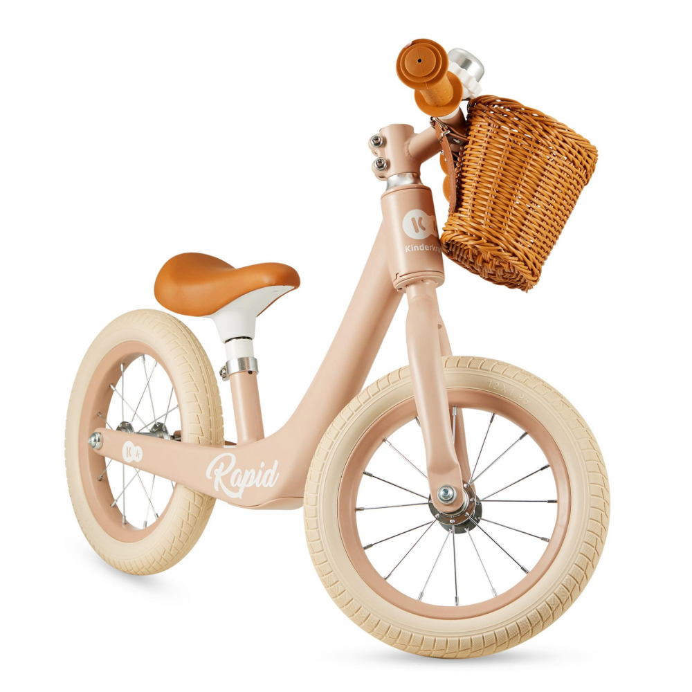 Bicicleta Echilibru Kinderkraft Rapid 2, Ușoară și Retro - imagine 2