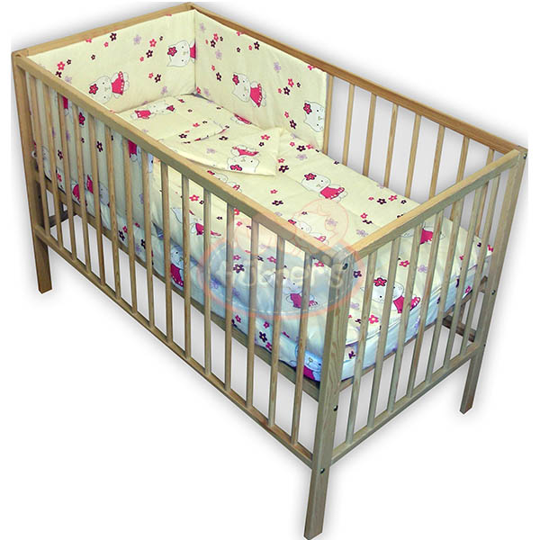Lenjerie Patut Hubners Kitty, 4 Piese, Crem
