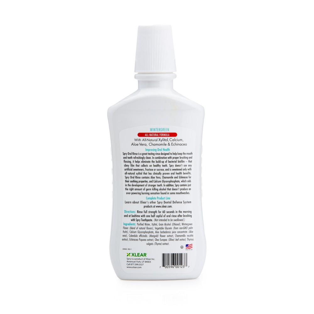 Apa de Gura Spry Wintergreen 473ml | Xlear